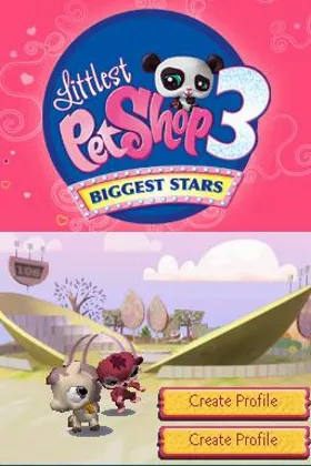 Littlest Pet Shop 3 - Biggest Stars - Pink Team (USA) (En,Fr) screen shot title